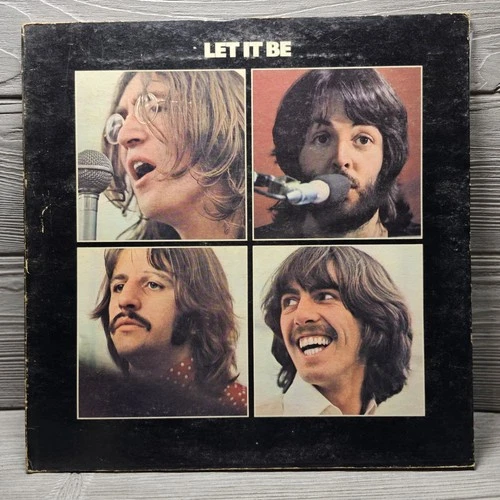 THE BEATLES LET IT BE Red Apple AR 34001 First U.S. Press Phil+Ronnie Vinyl