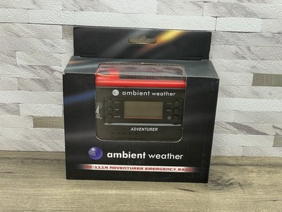 Ambient Weather WR-111A Adventurer Emergency Radio Light Solar Crank