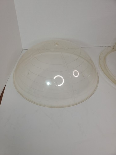 World Globe National Geographic On Clear Acrylic Base & Hemisphere Cap VTG 1961 - Picture 9 of 19