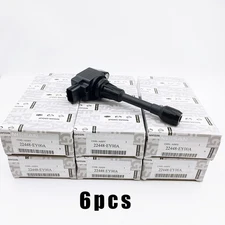 Pack of 6 Ignition Coils For Nissan 370Z Infiniti FX50 G37 M37 3.7L 22448-EY00A