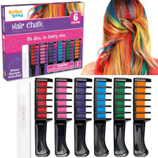Hair Chalk for Girls Washable, Temporary Hair Color, Paint  Dye for Kids, Makeu