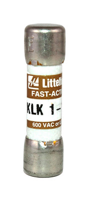 Littelfuse KLK 1 1/2 Fuse 1.5A 600V Fast Acting Midget Class CC Style