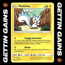 Pachirisu - 49/156 - Common - Ultra Prism - Pokemon Card - LP