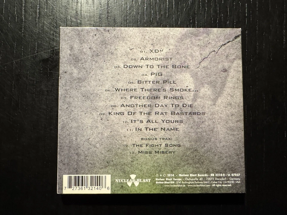 OVERKILL - White Devil Armory (Digipak, Limited Edition, 2014) MINT-/MINT- - Bild 2 von 3