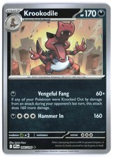 Krookodile 066/094 - ME02: Phantasmal Flames Reverse Holo NM Pokemon TCG