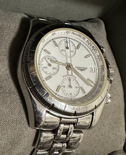 Longines Tachymetre L3.616.4 Movimento Automatico Stainless Steel