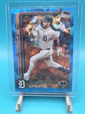 2025 Topps Chrome Sapphire Riley Greene Tigers #34 base blue