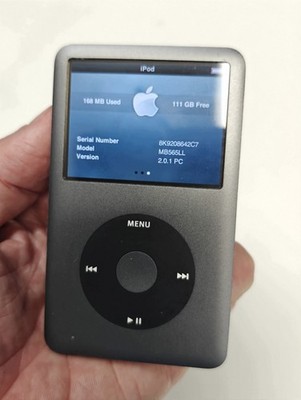 Used working Apple iPod Classic 7th Generation 120GB MB565LL #P130