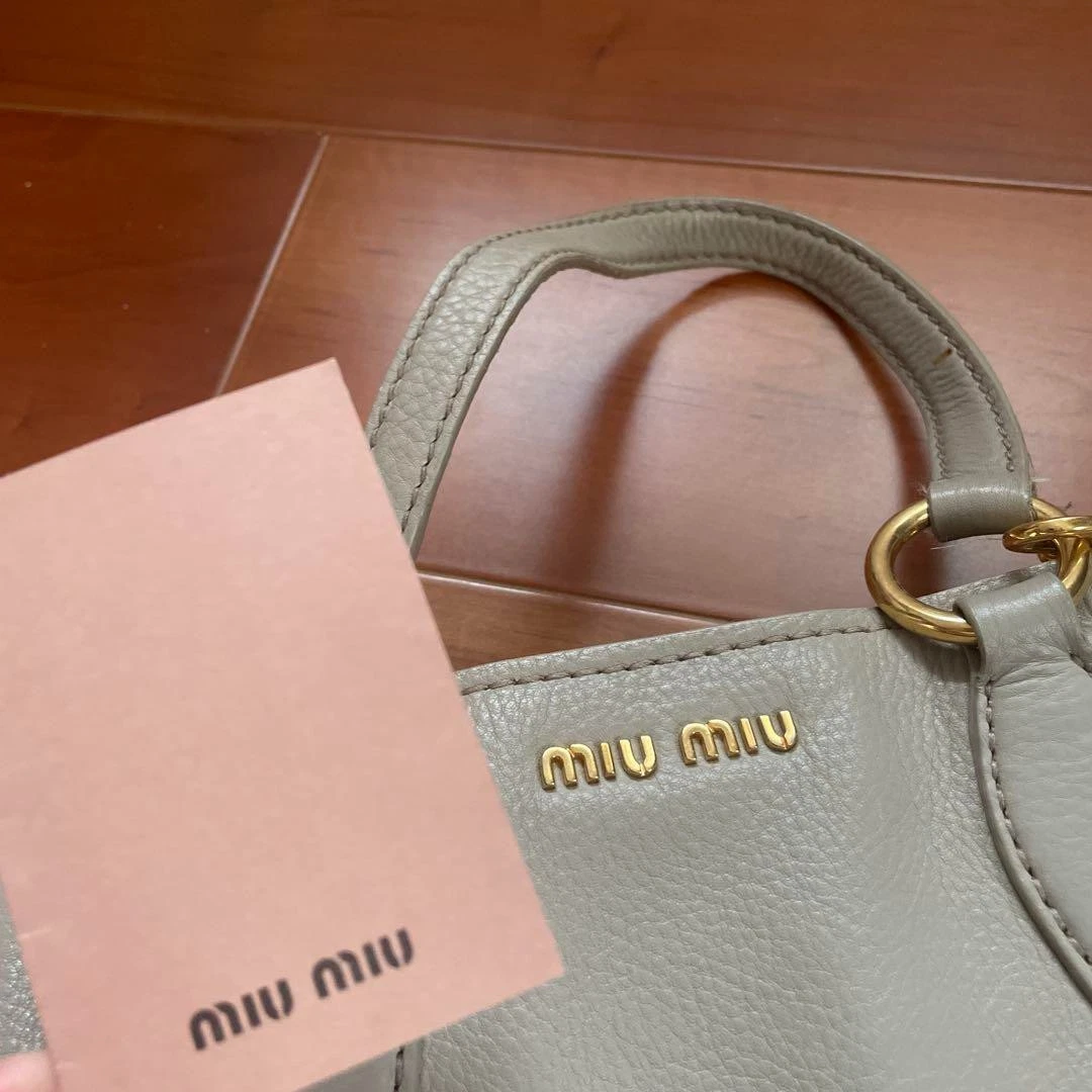 MIU MIU Mini borsa a tracolla blu chiaro donna borsa vintage usata