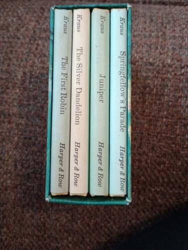 The Bunny's Nutshell Library - Robert Kraus - 4 Mini Book Set - Foto 2 di 10