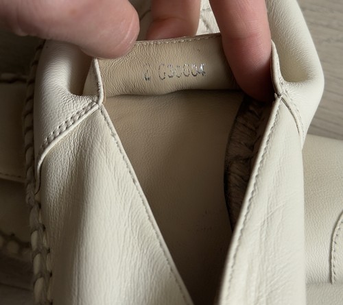 Chanel Leather Espadrilles Slip on Beige size 39 - Picture 11 of 16