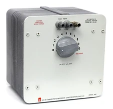 General Radio 1424-A Polystyrene Decade Capacitor 0-10µF, 1µF/step, 0.25% accy.