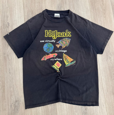 vintage 90s Hijaak Tech Tee XL Faded IBM Microsoft Windows PC Distressed Shirt