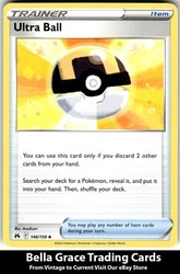Ultra Ball 146/159 Uncommon Crown Zenith Pokemon TCG