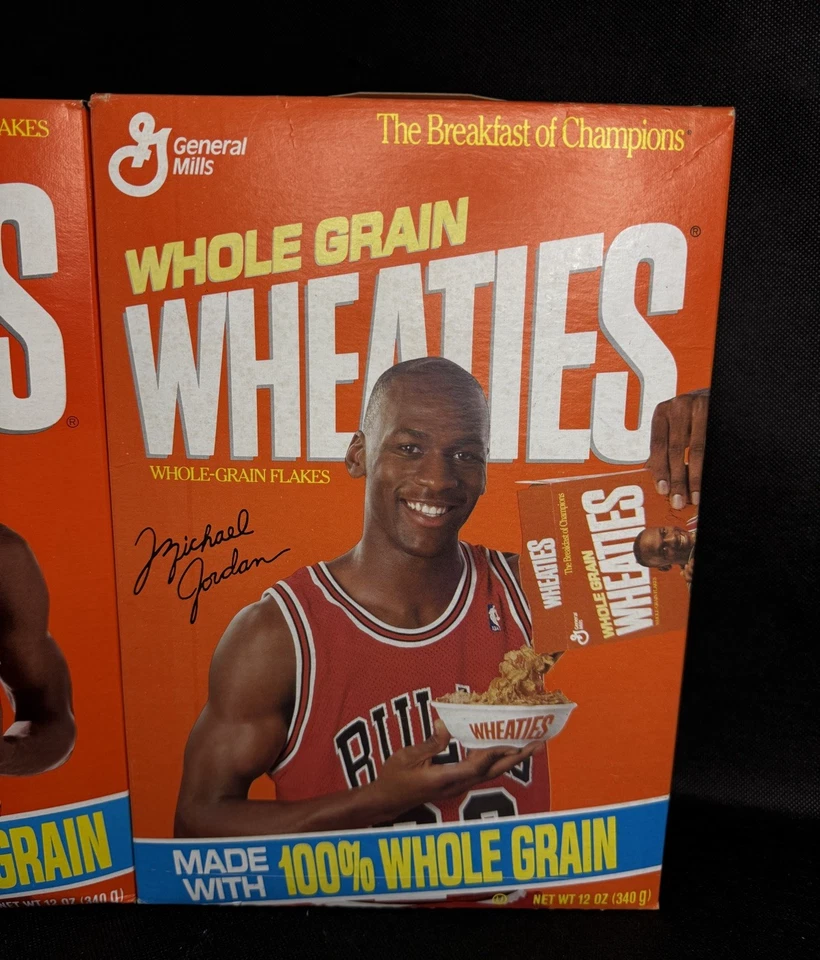 🏀 Michael Jordan Wheaties Boxes Lot (2) – Brand New Sealed – Cereal included 🔥 - Image 2 of 4