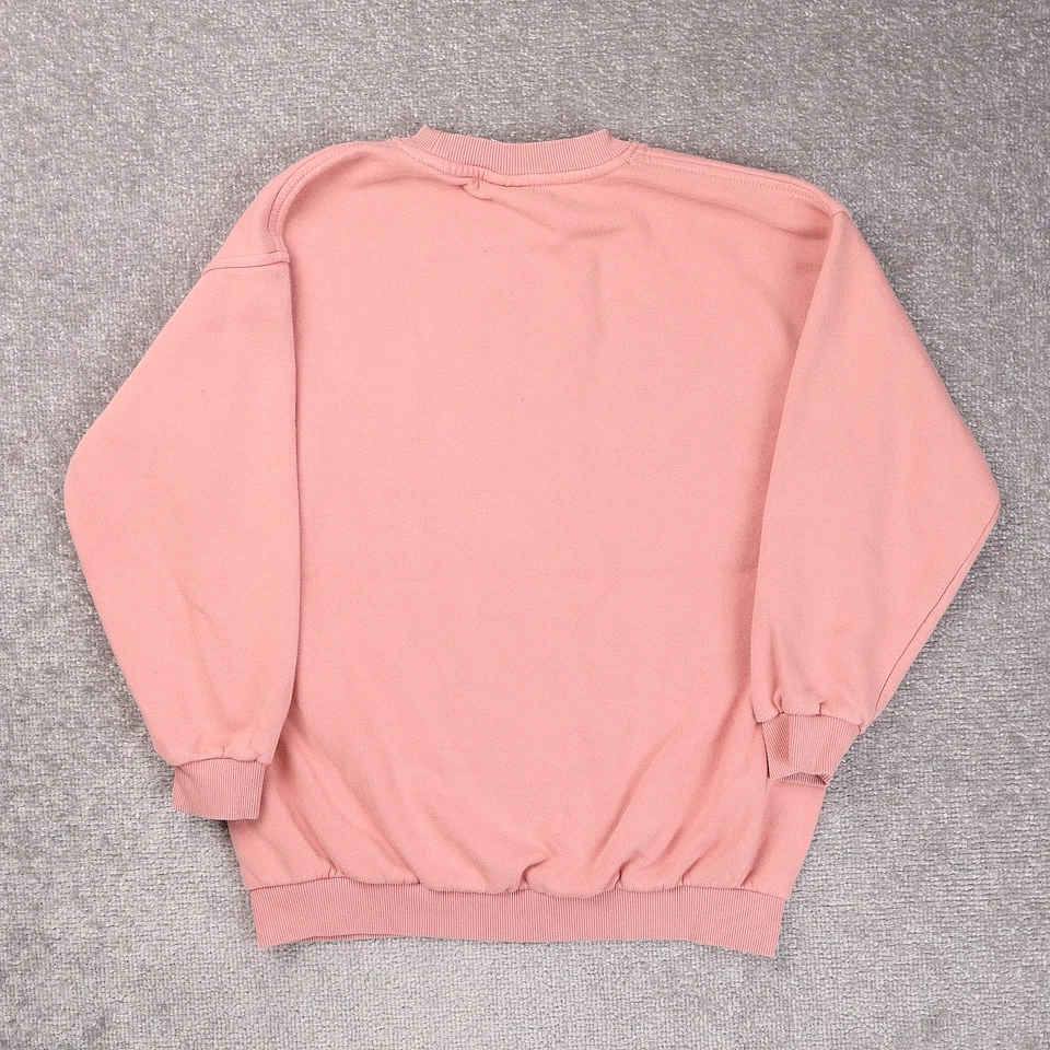 Женщин Nike логотип Swoosh большой розовый средней длины рукав пуловер толстовка - Изображение 2 из 4