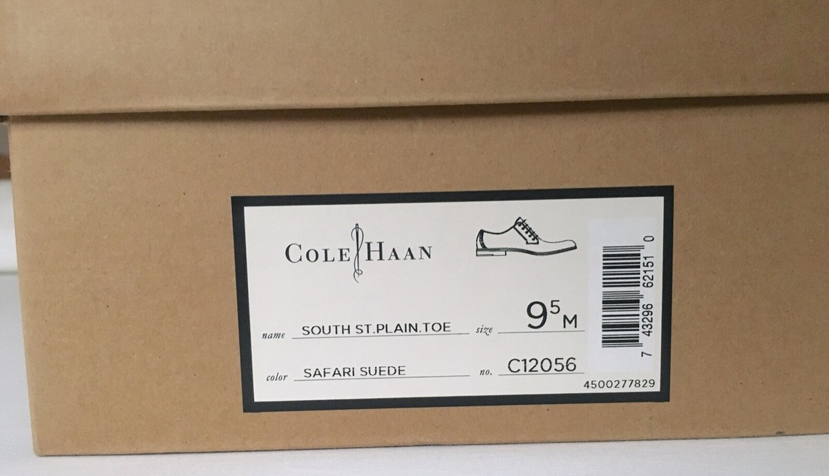 COLE HAAN SOUTH ST.PLAIN.TOE Color SAFARI SUEDE No. C12056  display picture 1