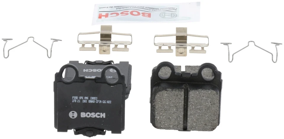 Pastillas de freno traseras de cerámica Bosch QuietCast para Lexus SC430 2002-2010 2003 2004 2005 Foto 4 de 4