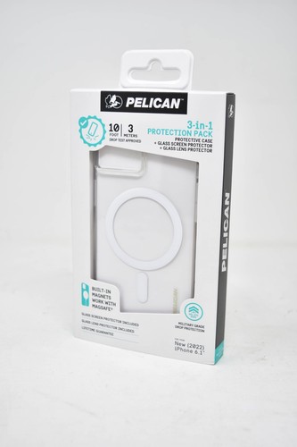 Pelican Protection Pack Clear Magsafe Case + Lens & Screen Protector - iPhone 14 - 第 1/2 張圖片