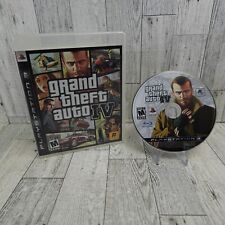 GTA 4 PS3 Sony PlayStation 3 No Manual Grand Theft Auto IV Liberty City Niko