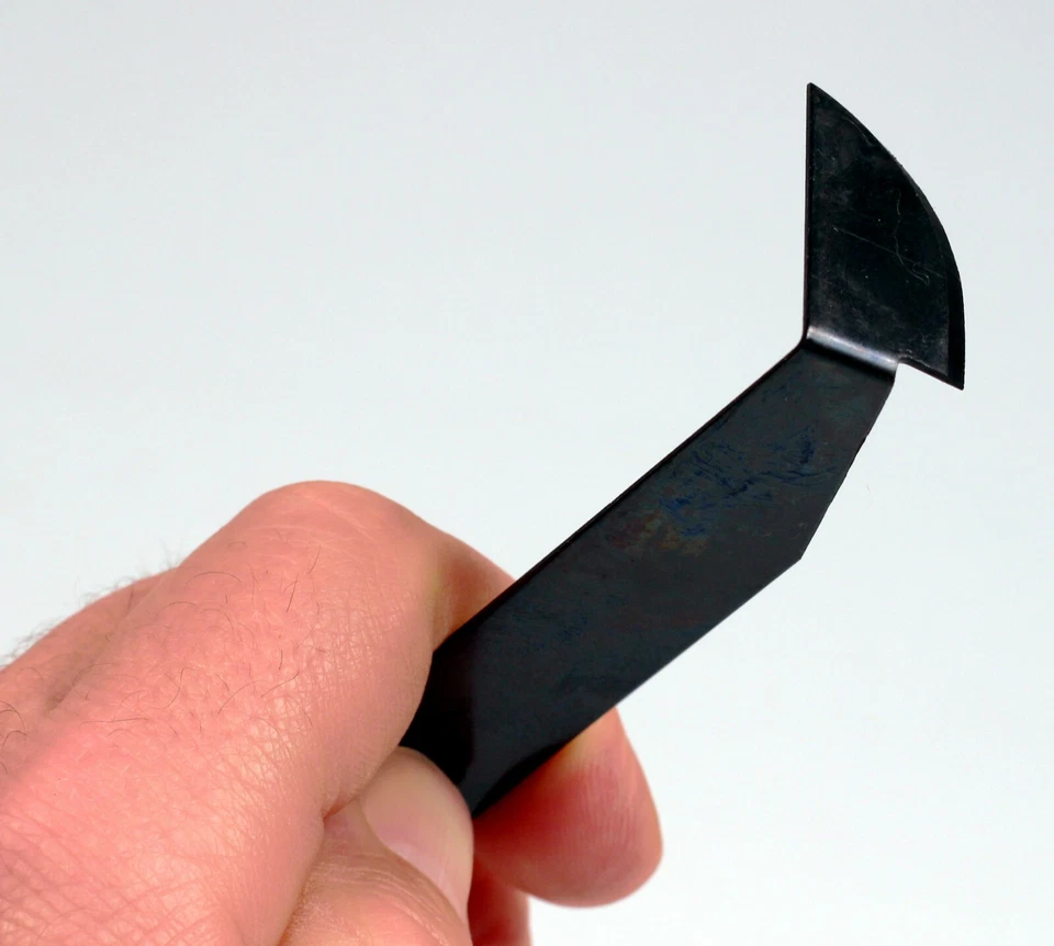 Double Ended Steel Trim Tool for Pottery Throwing, Clay Forming, Sculpture Arts - Image 3 of 3