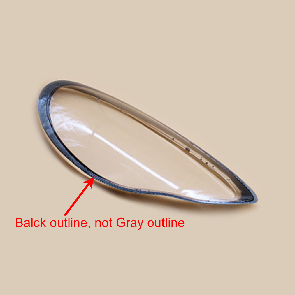 Fit For Porsche Panamera 2011-2013 Replace Headlight Lens Cover Lampshade Right