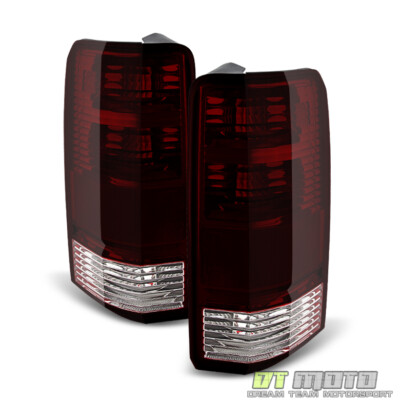 Smoked For 2007-2011 Dodge Nitro Tail Lights Lamps Replacement 07-11 Left+Right