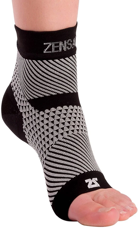 Zensah Unisex 186718 Fasciitis Sleeve Relieve Heel Pain Arch Support Size L - Image 2 of 2
