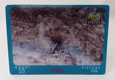 1997-98 UD Upper Deck Diamond Vision Signature Moves Insert #S8 Grant Hill HOF