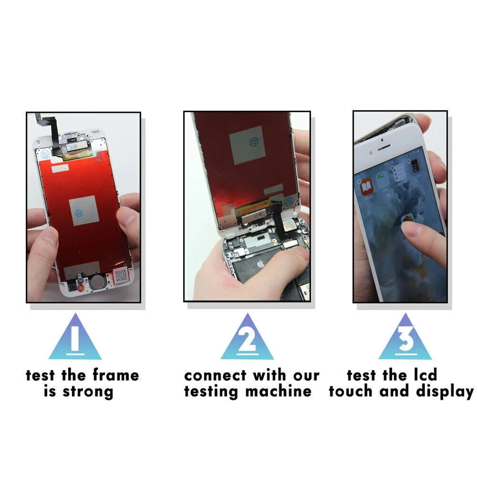 LCD Screen Touch Digitizer Assembly Replacement for iPhone 6s 7 8 Plus XS MAX XR - Image 2 of 4