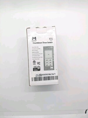 Minoston Countdown Timer Switch