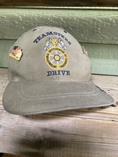 VTG Teamster JC 32 Minneapolis Hat Cap Embroidered Made In USA with Pins