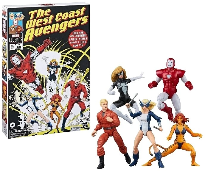 Figuras de acción de madera Marvel