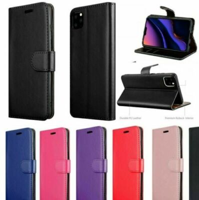 iPhone Magnet Flip Leder Brieftasche Hülle für Apple iPhone alle Modelle 16 E bis 6