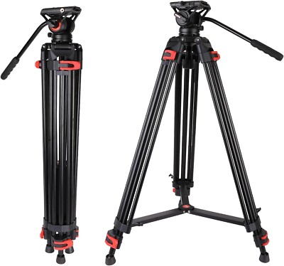 COMAN 186CM Stativ Kamera - Aluminium Mit Camera Tripod Kamera Stativ