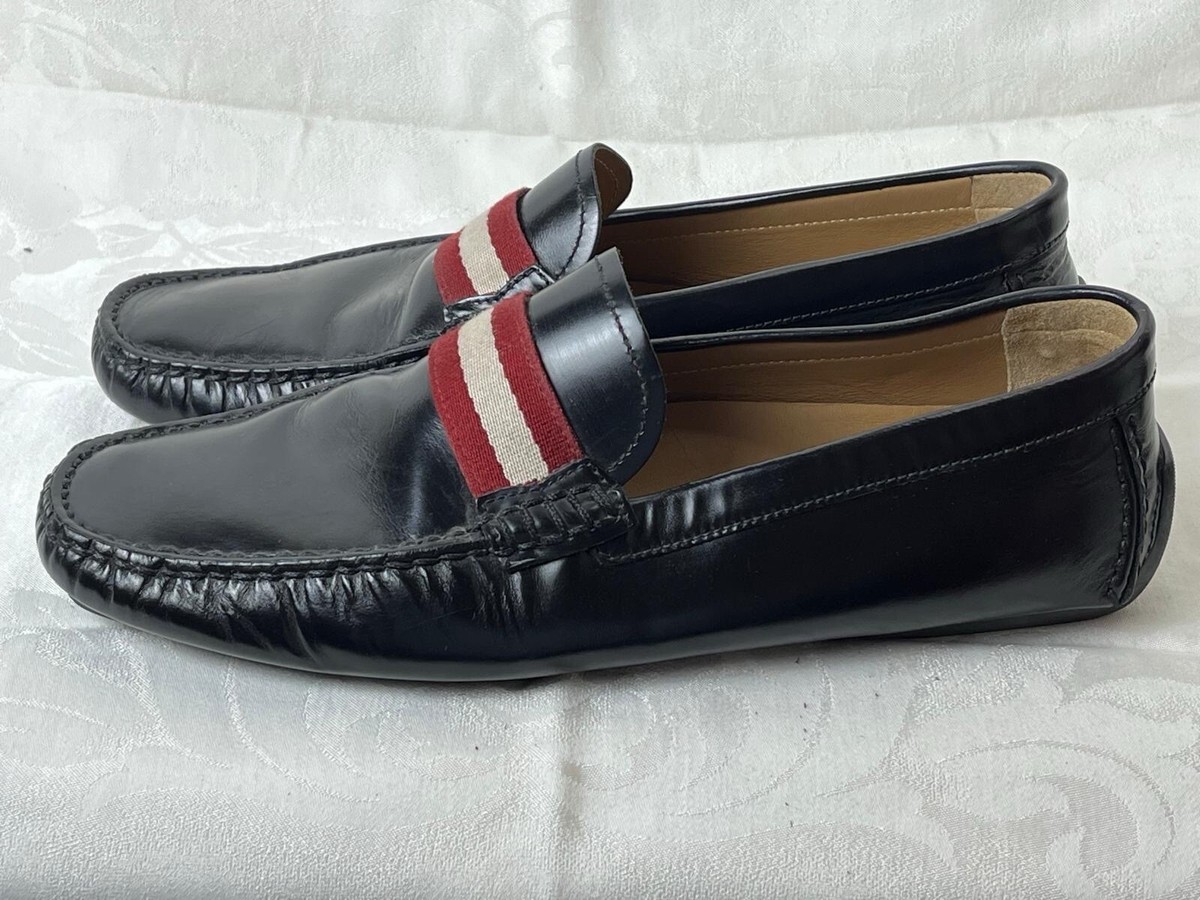 BALLY Men's Waltec Black Driving Moc Loafer Shoes Size US 9.5 | eBay
