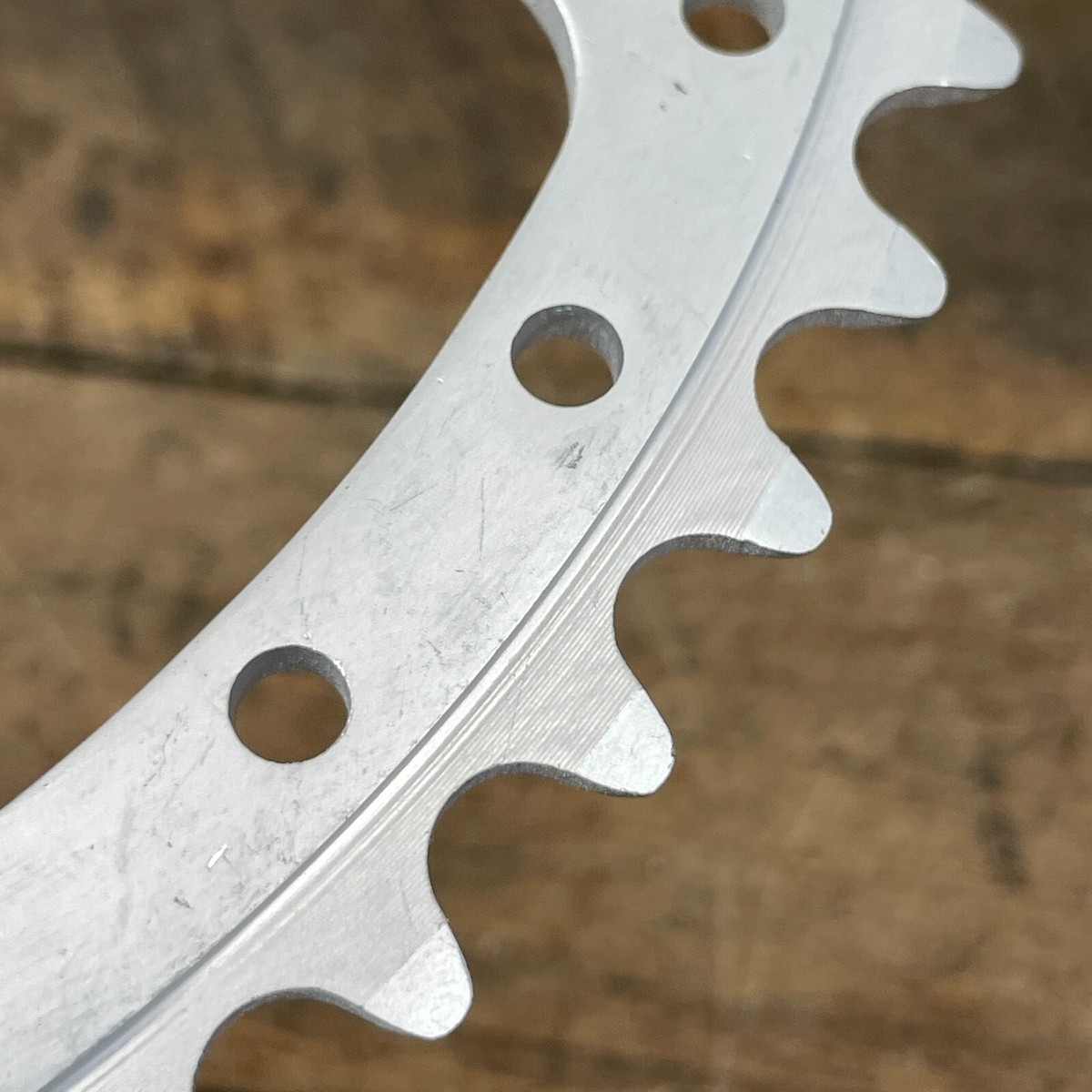 Plateau Stronglight 52 Dents Acier - 3 Bras - Vintage Neuf - Eroica