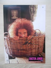 Yahoo Seriou Autogramm signed A4 Kinoaushangbild "Einstein Junior"