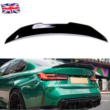 FOR BMW 3 SERIES G20 G80 M3 PSM STYLE GLOSS BLACK REAR BOOT TRUNK SPOILER 2019+