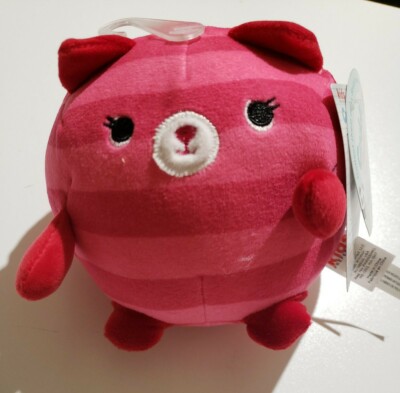 Cuddle Pal - Round Small Bright Kitty Cat - Mia - Stuffed Animal Plush 5'' NWT