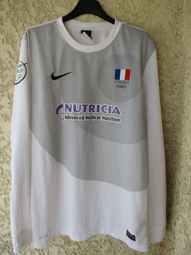 MAILLOT GOAL UHLSPORT porté n°1 vintage style Bodart