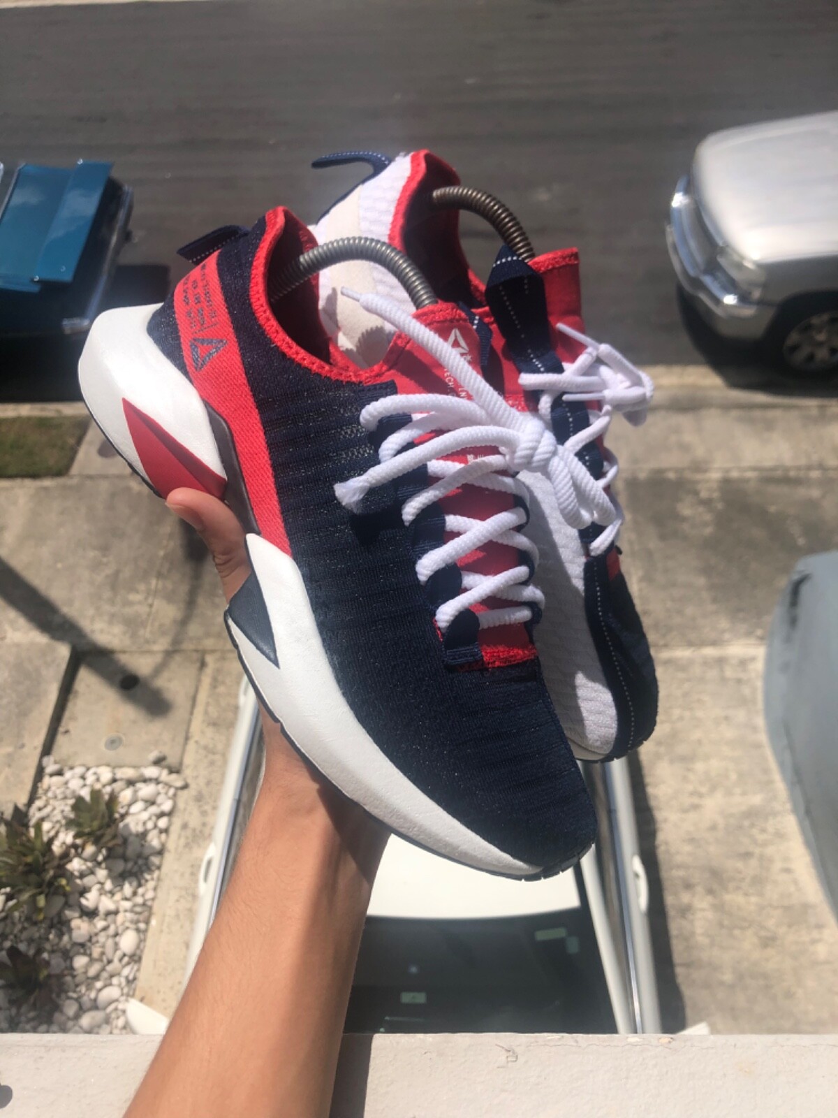 tech graph split reebok size 8 mens - image 3