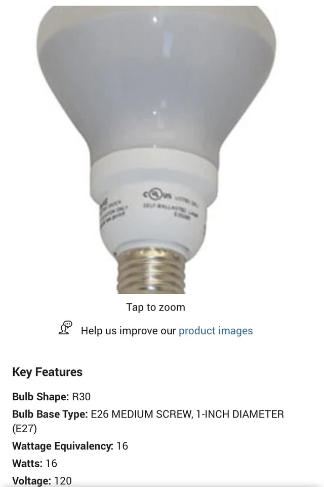 CFL R30DL Energy Wise 511616 - Image 3 of 3