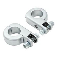 1-1/4" 32mm Engine Crash Bar Highway Foot Peg Mount Clamp Fit for Harley