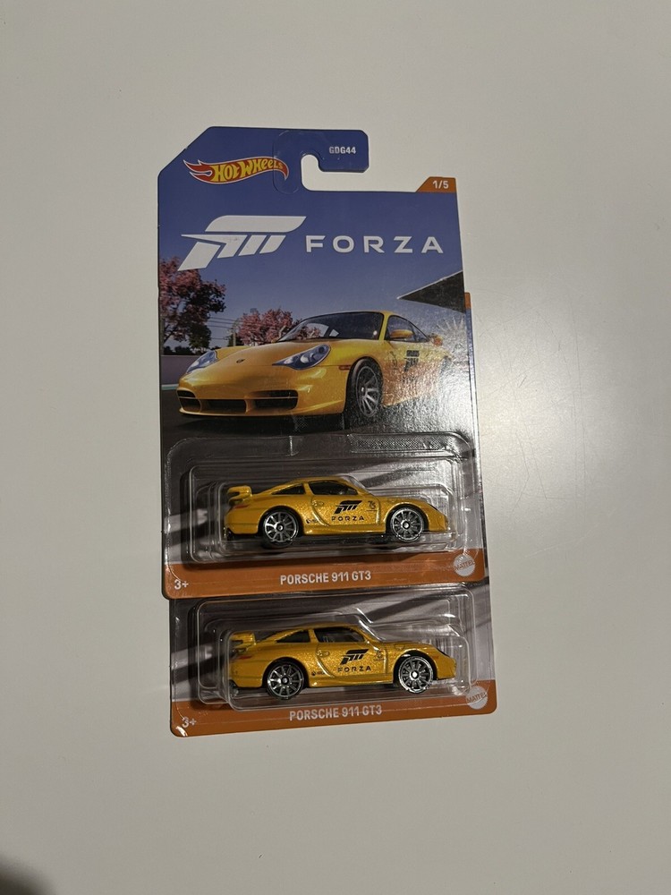 Hot Wheels Porsche 911 GT3 - Forza Lot Of 2
