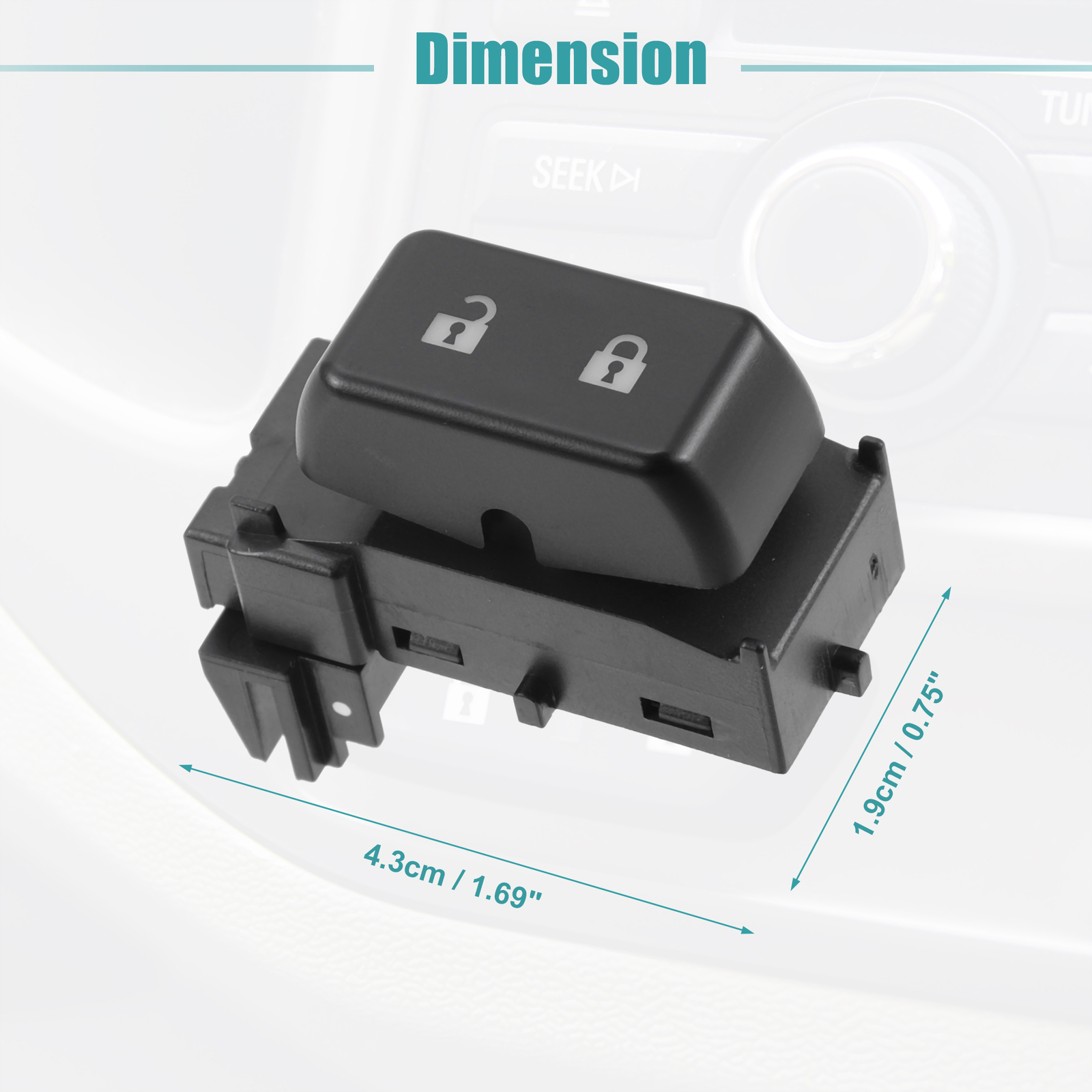 Car Door Lock Switch Replacement for Chevy Silverado 1500 20082009