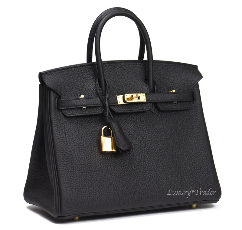 hermes birkin black 25