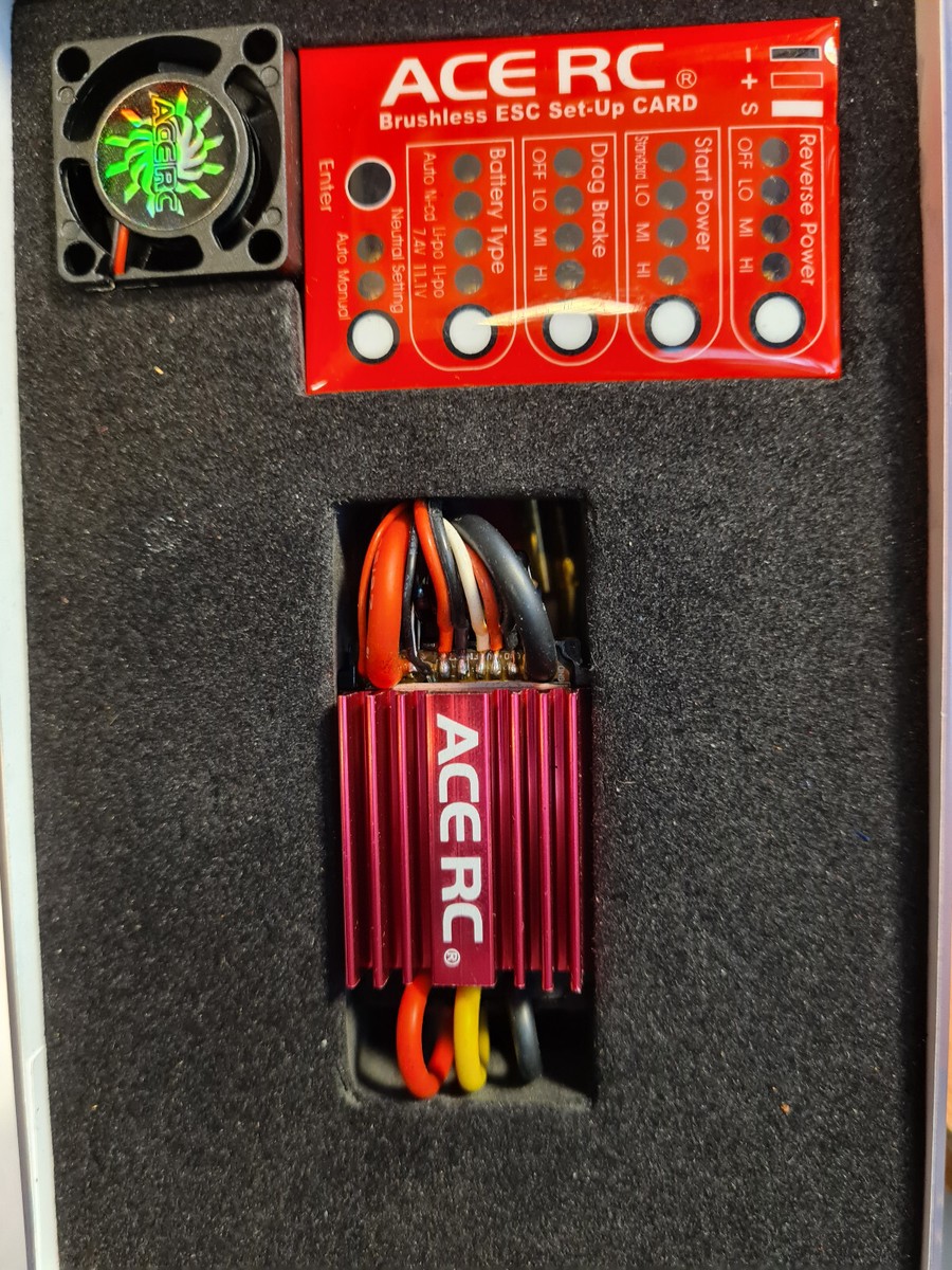 Thunder Tiger BLC Brushless ESC ACE RC 30A No.8059 1/18 | eBay