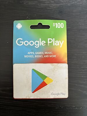 Gift Card Google Play 100 Reais em Oferta