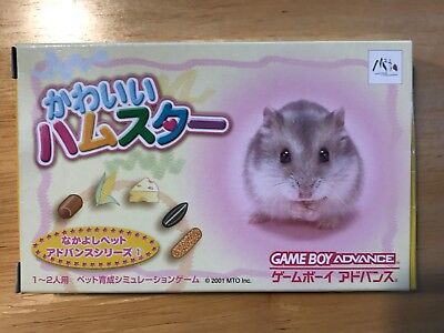  Game  Boy Advance Pretty Kawaii Hamster Nintendo Pet game  